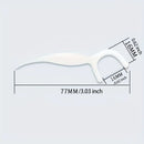 50 unidades de Fio Dental, Fio Dental de Limpeza Profunda para Cuidados Bucais Adequados, Palitos de Fio Dental Descartáveis Portáteis para Viagem e Uso Diário