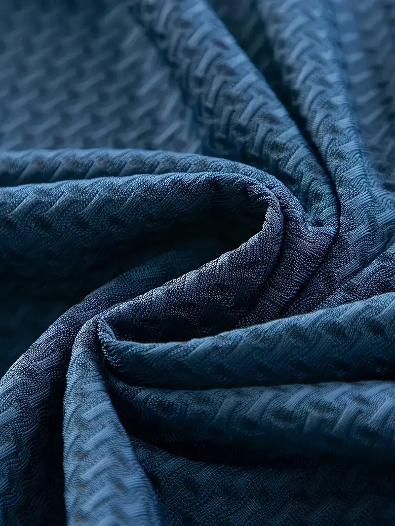 Classic men's casual POLO shirt soft and breathable MILAN pattern quick-drying top T-shirt