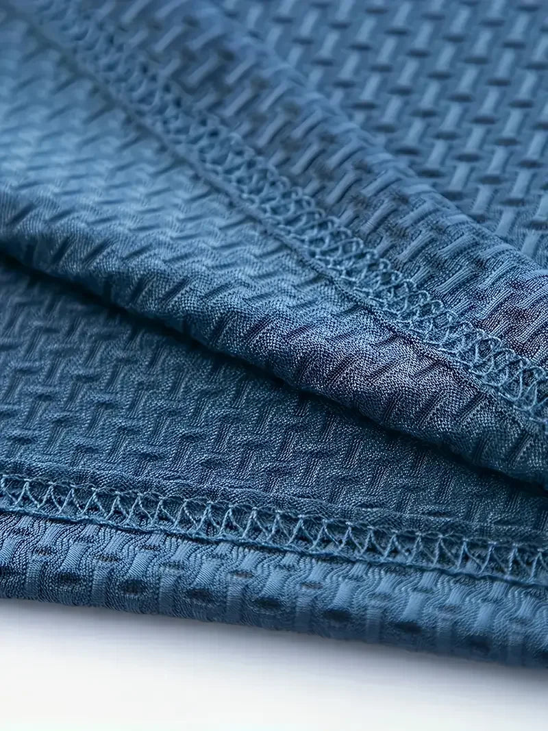 Classic men's casual POLO shirt soft and breathable MILAN pattern quick-drying top T-shirt