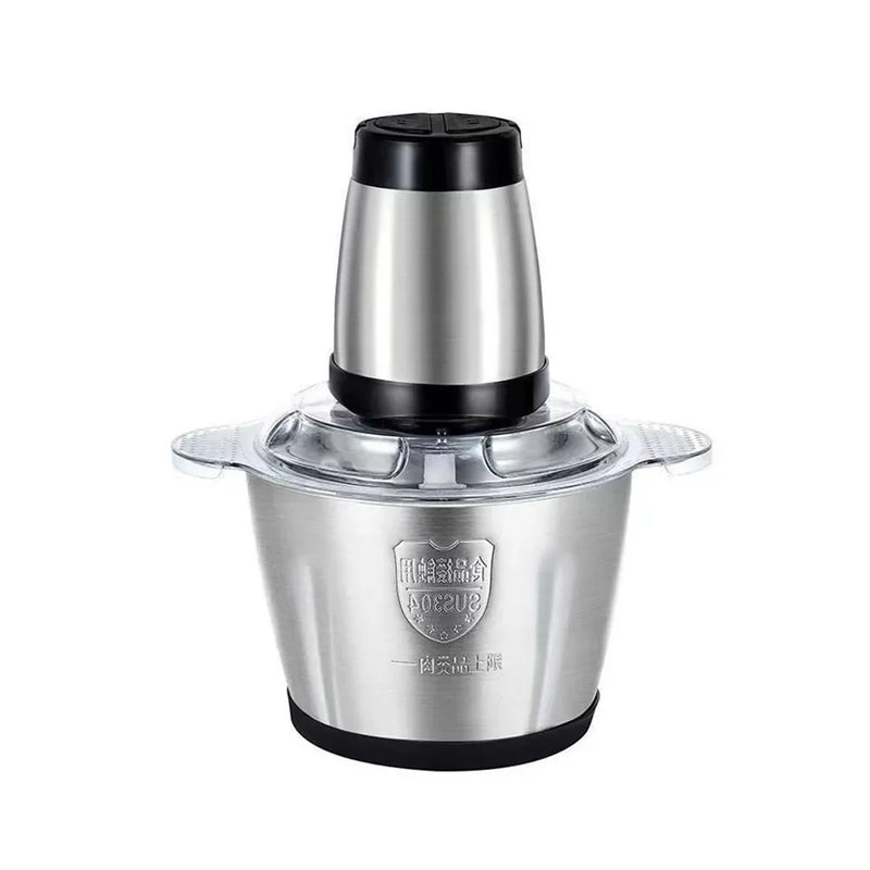 3L Household Electric Mini Mixer Taro Masher Multi-Function Vegetable & Fruit Grinder Stainless Steel Food Processor Meat Mincer
