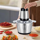 3L Household Electric Mini Mixer Taro Masher Multi-Function Vegetable & Fruit Grinder Stainless Steel Food Processor Meat Mincer